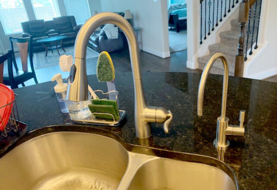 Matching Designer Faucet.